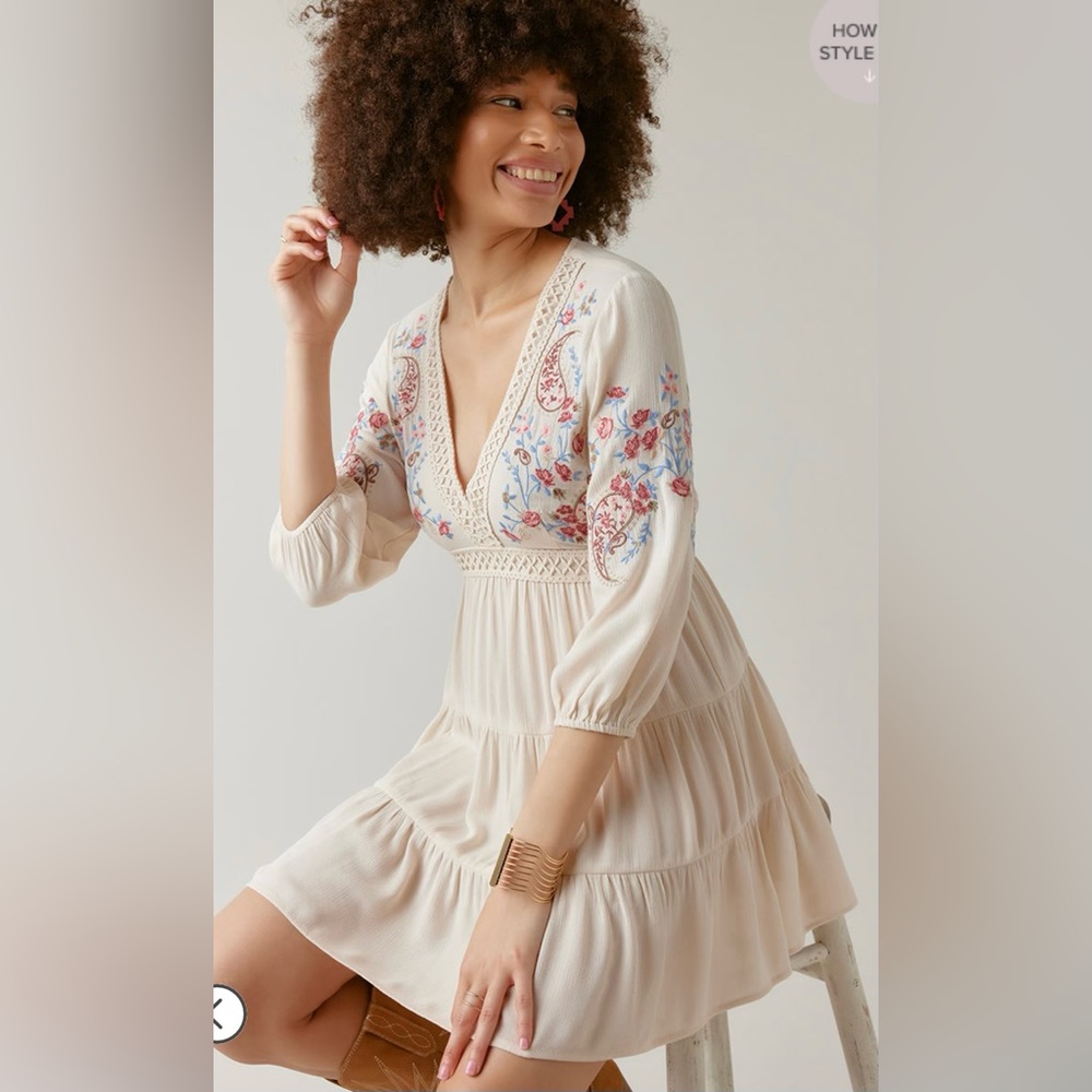 Plus Babydoll Dress 🤍 - Picture 5 of 8